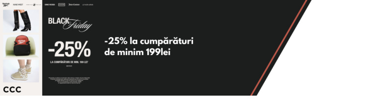 Black Friday la CCC