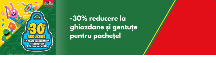 Noriel -30% reducere la ghiozdane