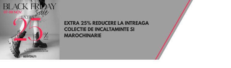 Black Friday la Benvenuti