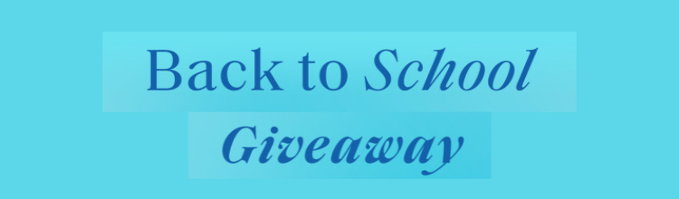 Giveaway – Back to School