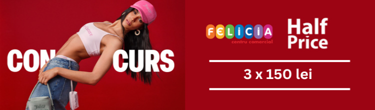 Half Price se deschide la Centrul Comercial Felicia