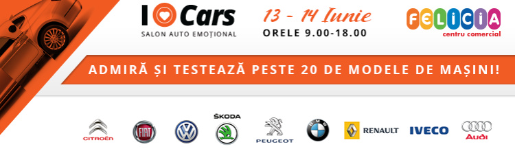 I Love Cars – eveniment dedicat pasionaţilor de maşini