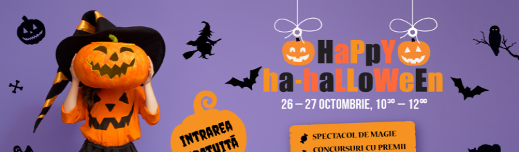 Petrecere pentru copii Happy Ha-Halloween