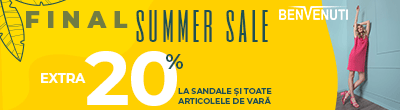 Final Summer Sale 20% reducere